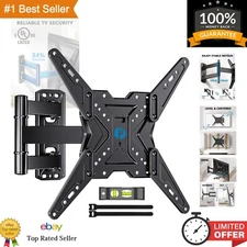 Versatile TV Wall Mount for 26-60 Inch TVs - Easy Installation with Strong Hold
