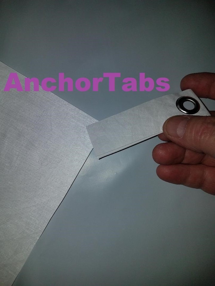 84 X 54 inch Tyvek Tent Footprint / Ground Sheet / Tarp w/ 4 Grommets