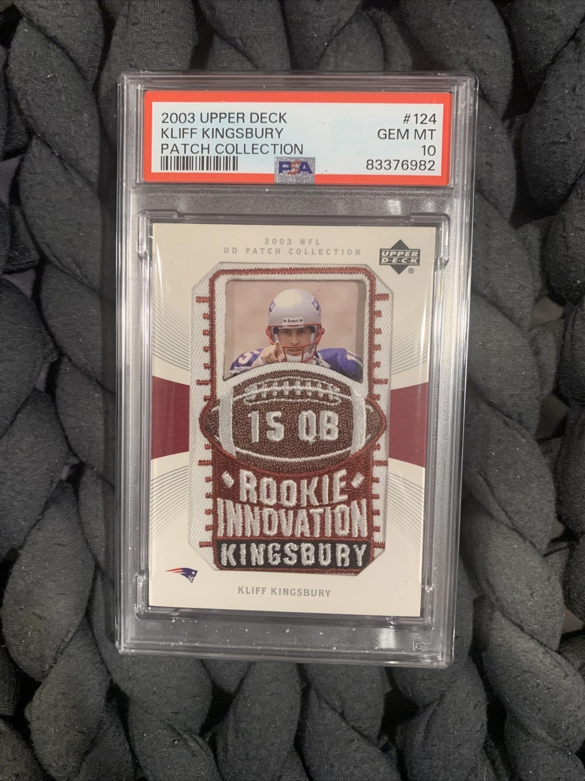 Kliff Kingsbury Upper Deck Patch Collection #124 Patch Collection