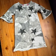 Appaman print dress with bell sleeves size7 nwt