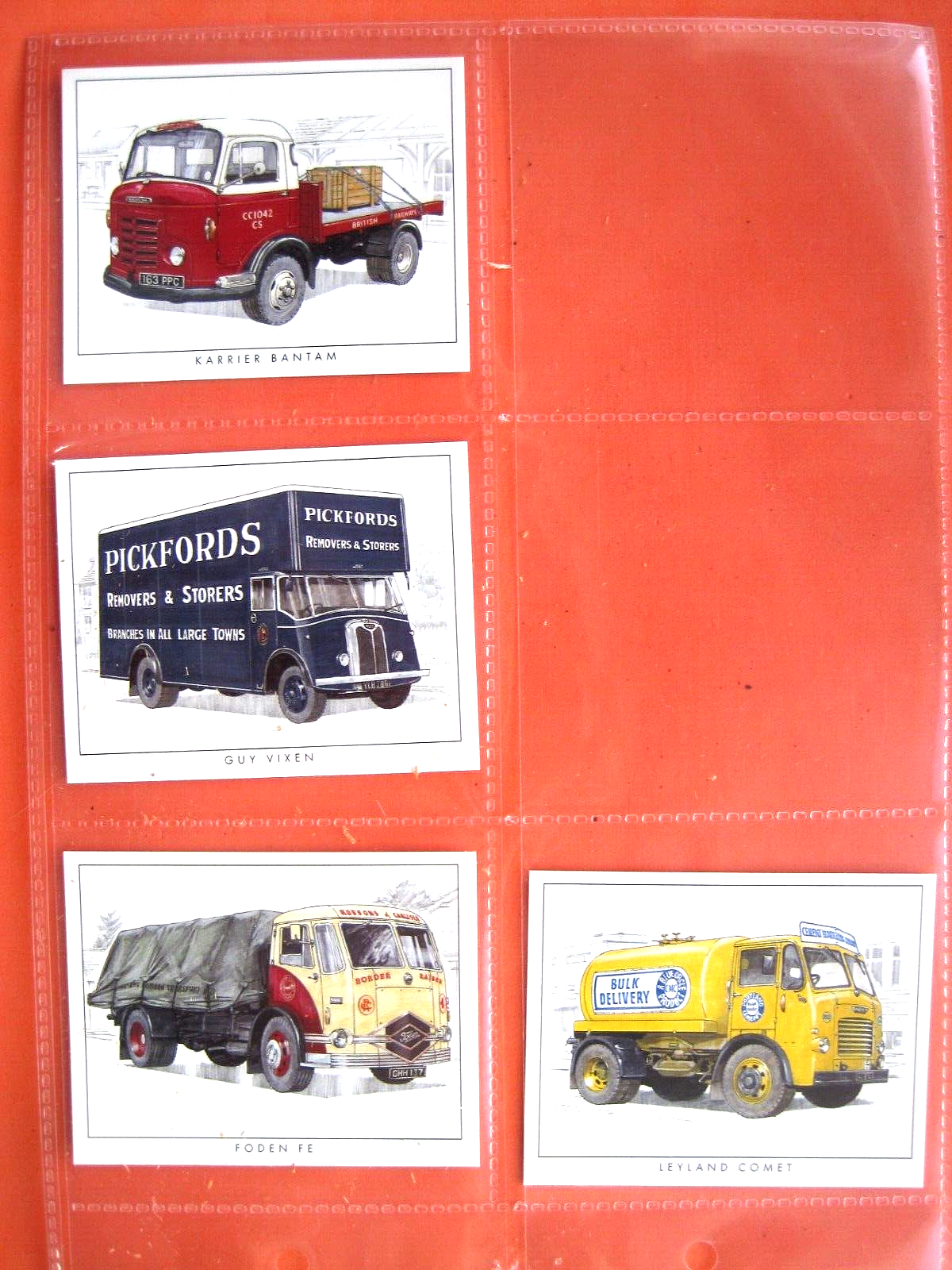 GOLDEN ERA - BRITISH LORRIES OF THE 1950's - 1999 - SET (10) - L SIZE - Picture 3 of 4