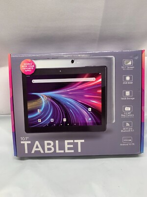 Tablet 10.inch Android 10 OS Tablet- 16GB -2GB RAM-Wifi & Bluetooth *New