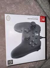 Nintendo Switch Wired Controller - Black- Factory Sealed AA83
