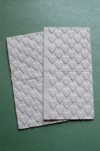 50 geprägte Taschentücher Freudentränen Herzen Hochzeit - Bild 2 von 3
