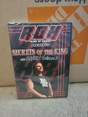 Secrets of the Ring with Raven Volume 3 DVD Wrestling AEW ECW WWE ROH ...