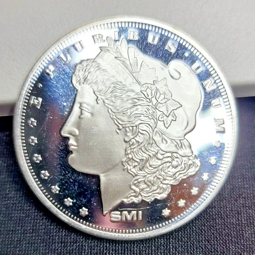 1oz Silver Proof Morgan Round .999