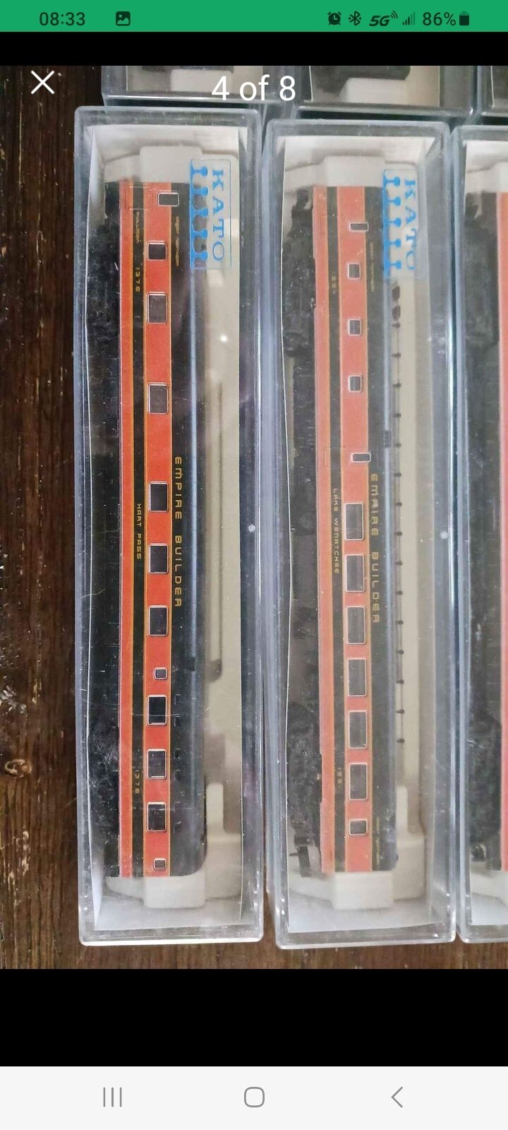 kato n scale passenger train sets used eBay