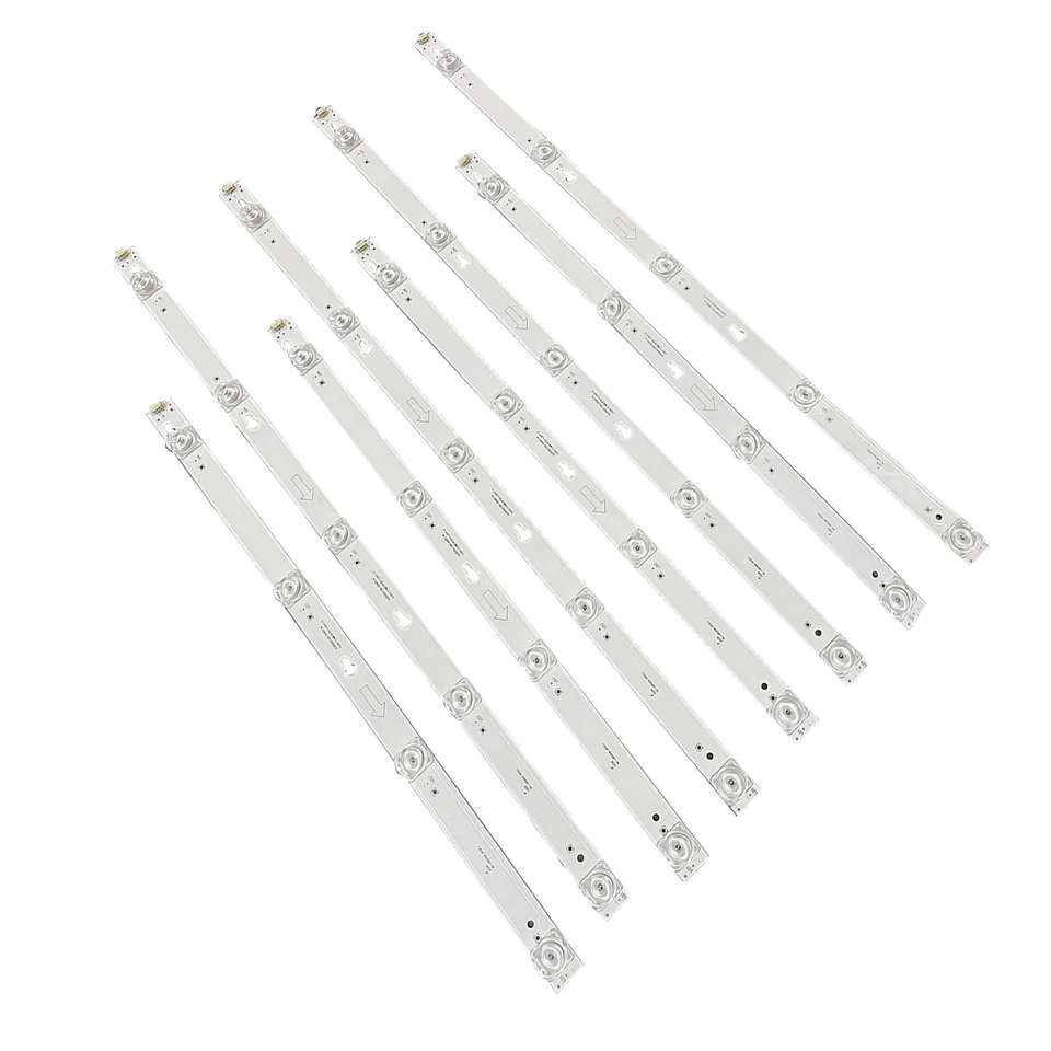 LED Backlight Strips (8) PCS for TCL 55S405 55S405TKAA 4C-LB5504-HR 4C-LB5505-HR - Image 2 of 4
