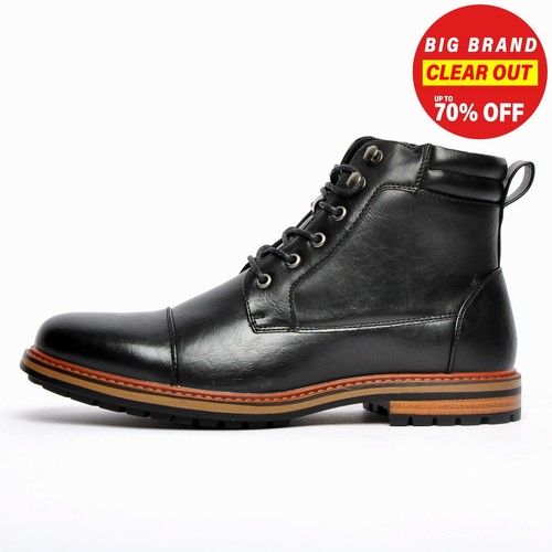 Colorado Zriang Mens Casual Smart Urban Casual Dress Fashion Boots Black