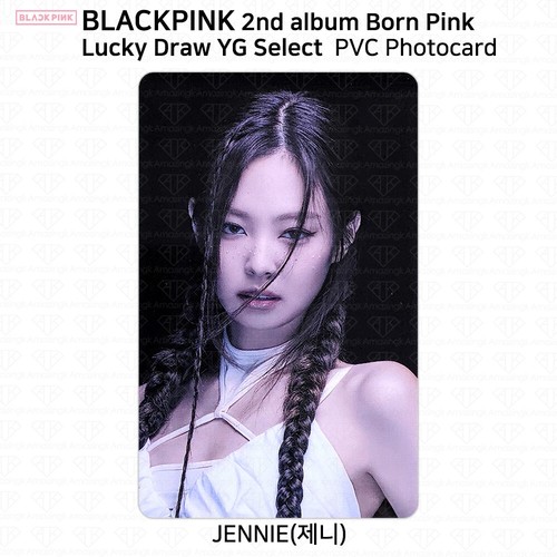 BlackPink 2nd Album Born Pink Lucky Draw PVC Photocard YG Select KPOP K-POP - Picture 25 of 44
