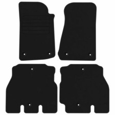 Veloursfußmatten für Jeep Wrangler JL Unlimited 5-türig ab Bj. 2018 SCHWARZ PREM
