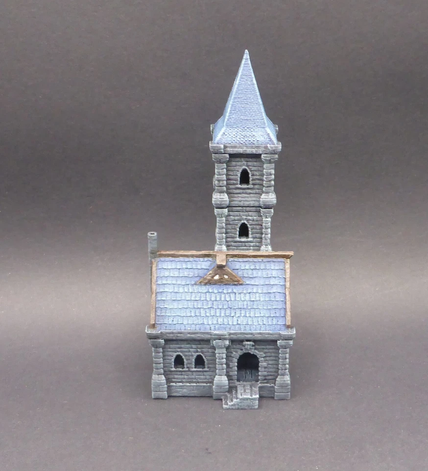 Medieval Church 6mm Painted Wargaming Scenery Terrain Historical and Fantasy - Image 2 of 4