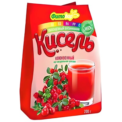 Fitodar Cranberry Kaltschale Pulver  200g Kissel кисель