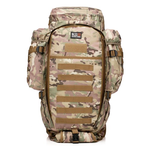 Mochila táctica militar 80L/100L al aire libre senderismo bolsa camping trekking - Imagen 52 de 73