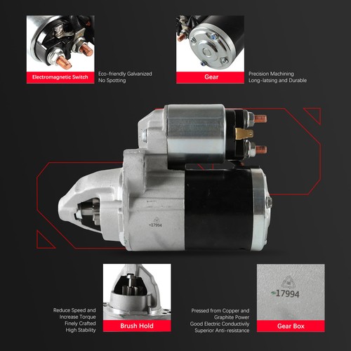Starter Motor for 2008-2010 Dodge Avenger 2007-2012 Caliber 2009-2018 Journey - Picture 4 of 15