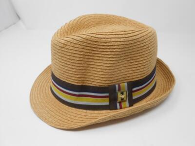 Straw Fedora hat vintage (brand new) unisex Straw Fedora Hats for Men Women Trilby Fedora Hat Roll Up  main image 3