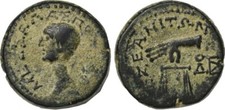 PHRYGIA, Aezanis. Augustus. 27 BC-AD 14. &AElig; 21.mm. (10.14.g.). Extremely rare!