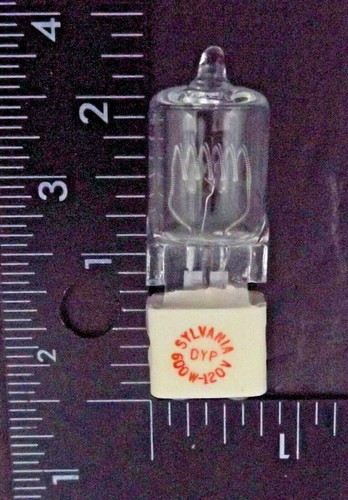 GTE Sylvania DYP Blue Dot Projector Lamp Bulb Tungsten Halogen 600W 120V 75 HRS - Picture 7 of 7