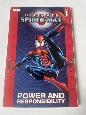 Ultimate Spider-Man Volume 1 Power & Responsibility Marvel TPB Near Mint