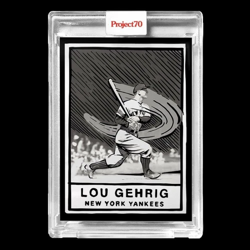 2021 Project 70 #250 1957 Lou Gehrig by Joshua Vides (PR=2,356) Yankees