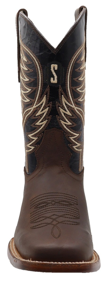 Silverton boots Silverton® All Leather Square-Toe Boots (Black) – Western  main image 4