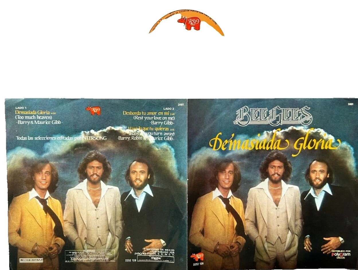 Bee Gees Pop 45 RPM Speed Vinyl Records