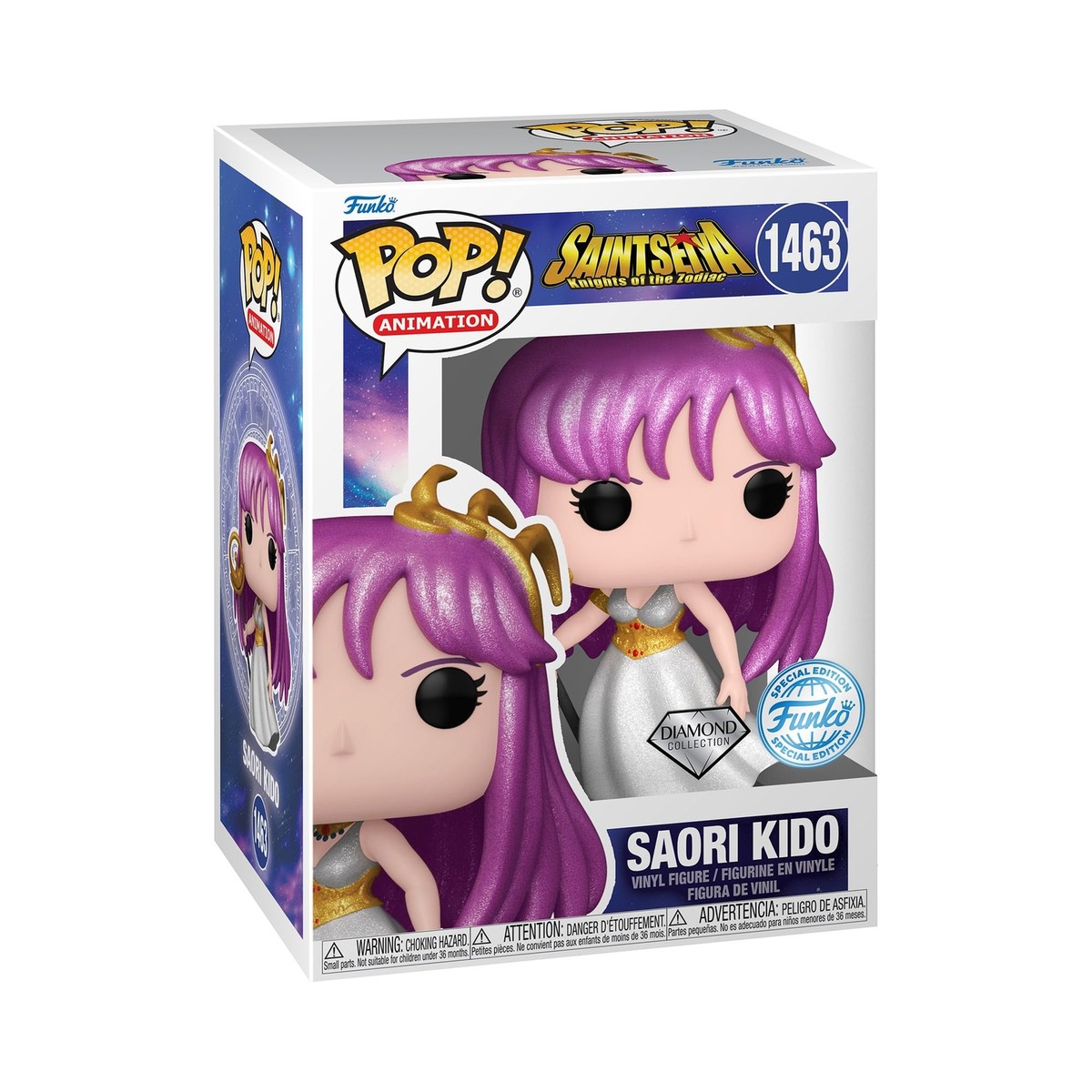 saori Funko Pop! ANIME: Saint Seiya Athena Saori Kido Diamond