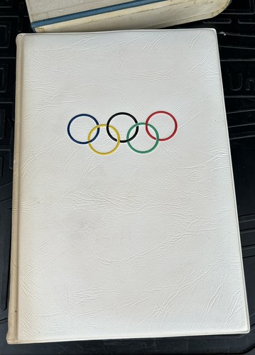 1956 Cortina Stockholm Melbourne Winter Olympics Official Report Super Cover - Picture 4 of 18