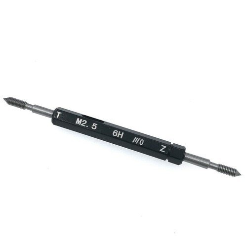 Metric Thread Plug Gage Gauge M2.5 x 0.45 6H Thread Go and NoGO M2.5 x 0.45 6H - Picture 2 of 3