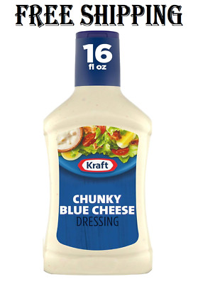 Kraft Chunky Blue Cheese Dressing (16 fl oz Bottle) (Pack of 2)