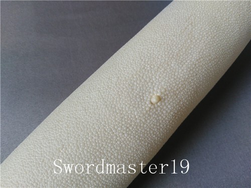 Pelle a raggi Stingray Samegawa 13" di alta qualità - giapponese Katana Wakizashi Tanto Tsuka - Foto 9 di 12