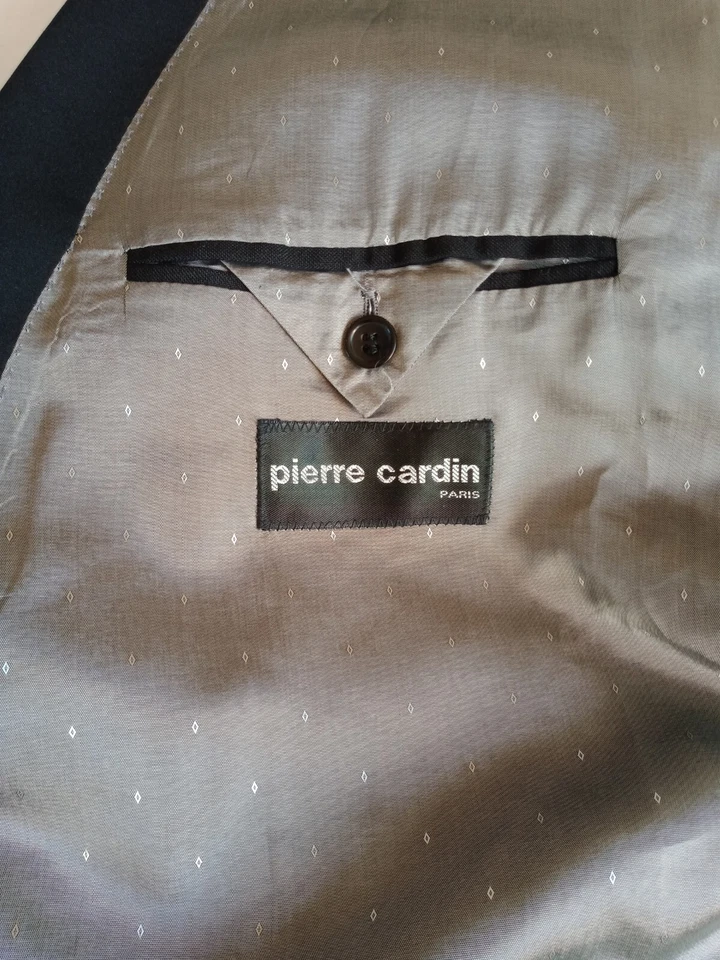 Veste De Costume Pierre Cardin Pour Homme Couleur Noir Taille L Smoking - Photo 2/4