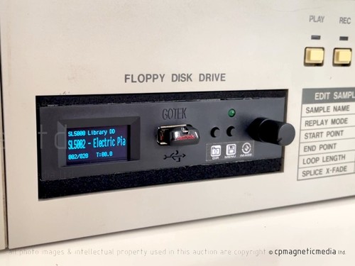 USB Floppy Drive Emulator for - AKAI S900 SAMPLER - Picture 2 of 13