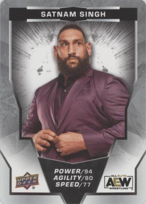 2024 Upper Deck AEW All Elite Wrestling - Satnam Singh #51 - 1 of 1