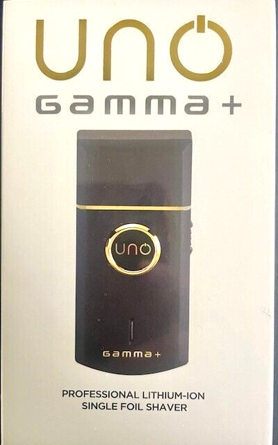 Gamma+ UNO Professional Lithium-Ion Single Foil Shaver Black  | GPUNOSFS