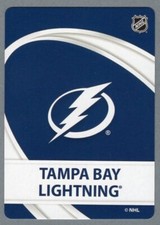 Tampa Bay Lightning Jersey & Team Logo NHL Hockey MasterPieces Playing Card