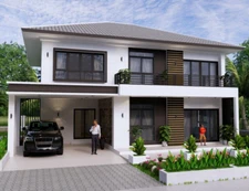 House Plan 13x9.5 Meter 3 Bedrooms 43x31 Feet Full PDF Plans (A4 Hard Copy)
