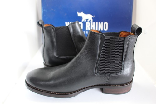 SHOES/FOOTWEAR - Wild Rhino Boot Wolfe black elastic sides - Picture 4 of 6