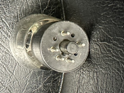 Vintage Sylvania 5U4G Rectifier Tube closely matched sections! black plates. - Picture 4 of 8