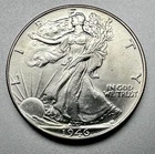 1946  WALKING LIBERTY HALF DOLLAR   CHOICE BRILLIANT UNCIRCULATED #9283