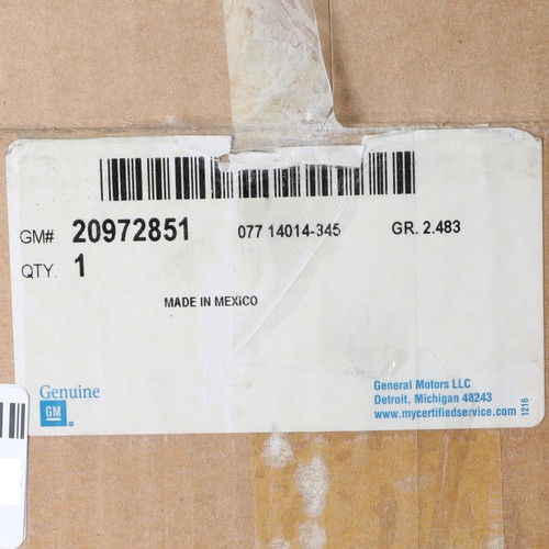 Genuine GM 2012 Chevrolet Traverse LTZ Accessory Wiring Junction Block 20972851 - Picture 5 of 5