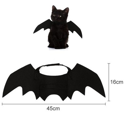 Halloween Fancy Dress Pet Cat Bat  Coole Design Party Bat Kostüm