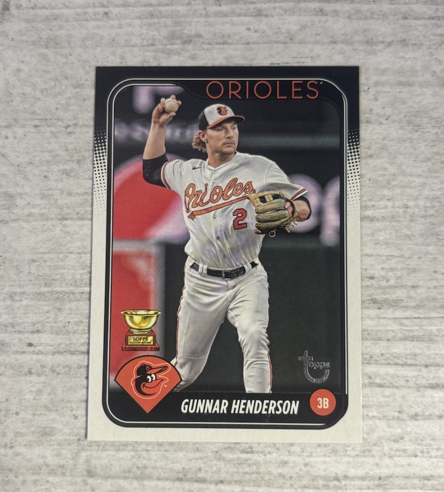 Gunnar Henderson 2024 Topps Series 2 VINTAGE STOCK /99 ORIOLES *RARE SP #450