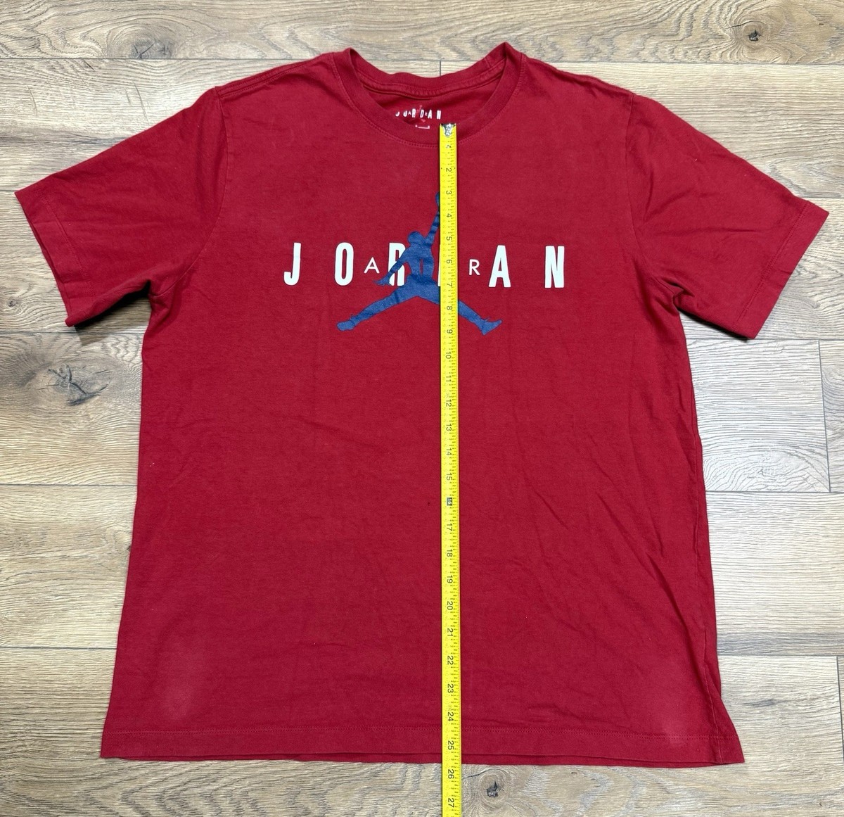 Sz L- Vintage Red Air Jordan Jumpman T Shirt 363277-6DL