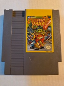 Bucky O'Hare NES Rental Case and Cart