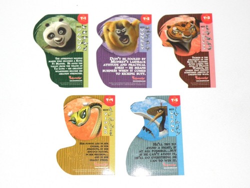 64x KUNG FU PNDA - INKWORKS TRADING CARDS inc DIE CUT & SPARKLY STICKERS (TY03) - Picture 11 of 13