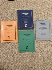 Original Triumph Motorcycle Parts Catalogues, 1959–1961