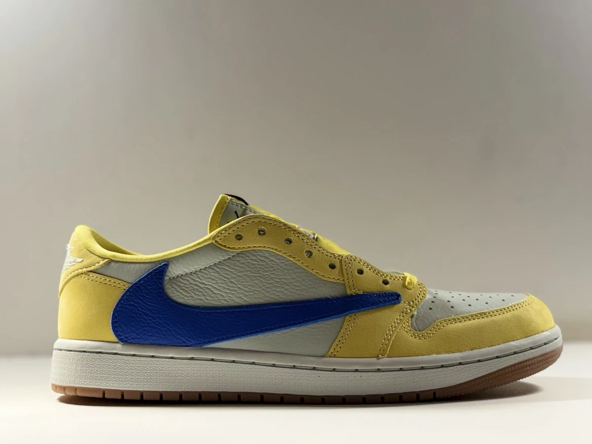 Travis Scott x Air Jordan 1 Retro OG SP Low Canary W for sale | eBay