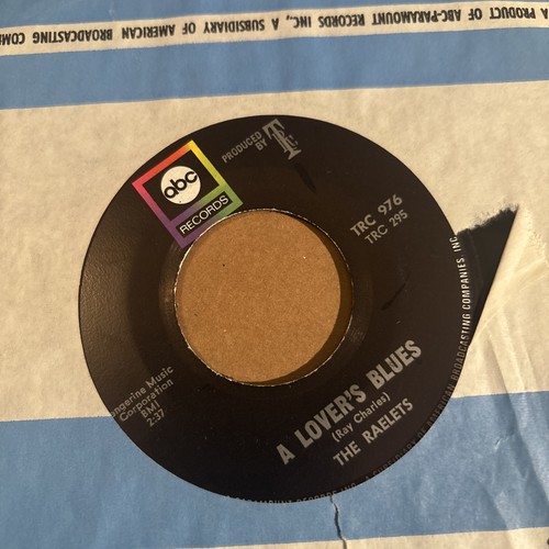 The Raelets: Into Something Fine/A Lovers Blues 45 ABC VG++ vinyl - Bild 2 von 2