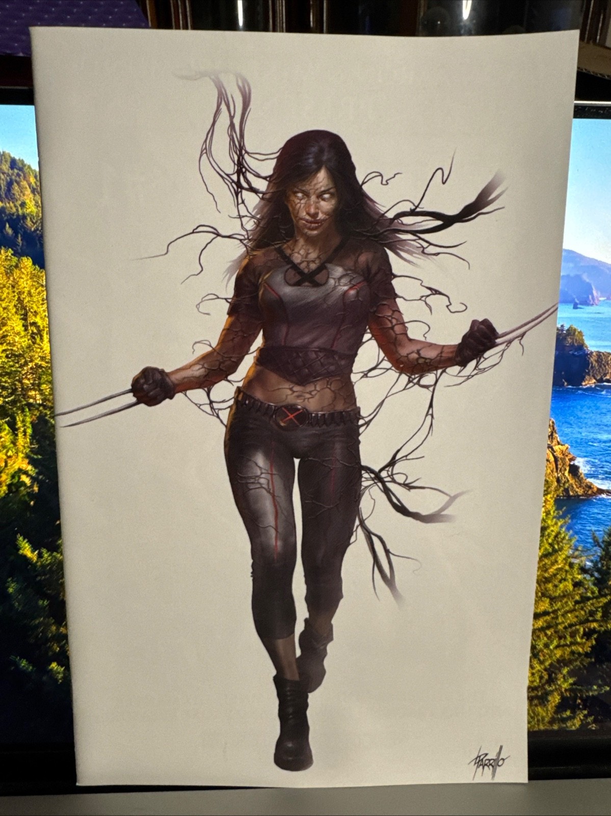 X-23 #1 NM  LUCIO PARRILLO SDCC WHITE CONVENTION VIRGIN VARIANT X-MEN MARVEL